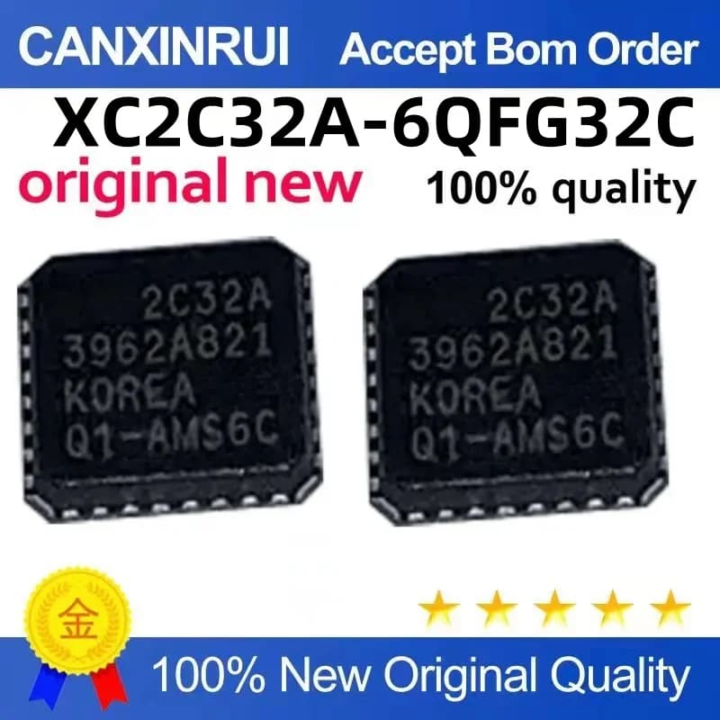 XC2C32A XC2C32A-6QFG32C 2C32A embedded microcontroller chip is new and original