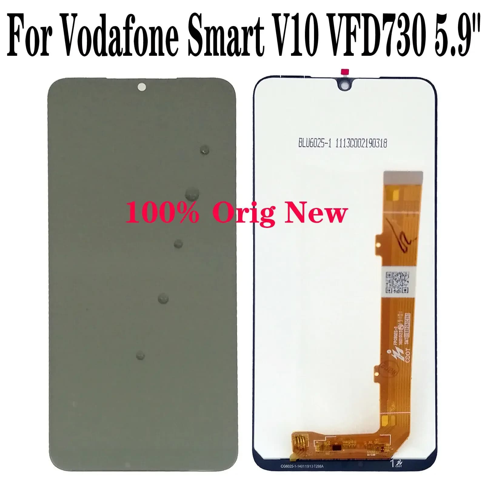 Shyueda 100% New For Vodafone Smart V10 VFD730 5.9" LCD Display Touch Screen Digitizer Wifh free tools