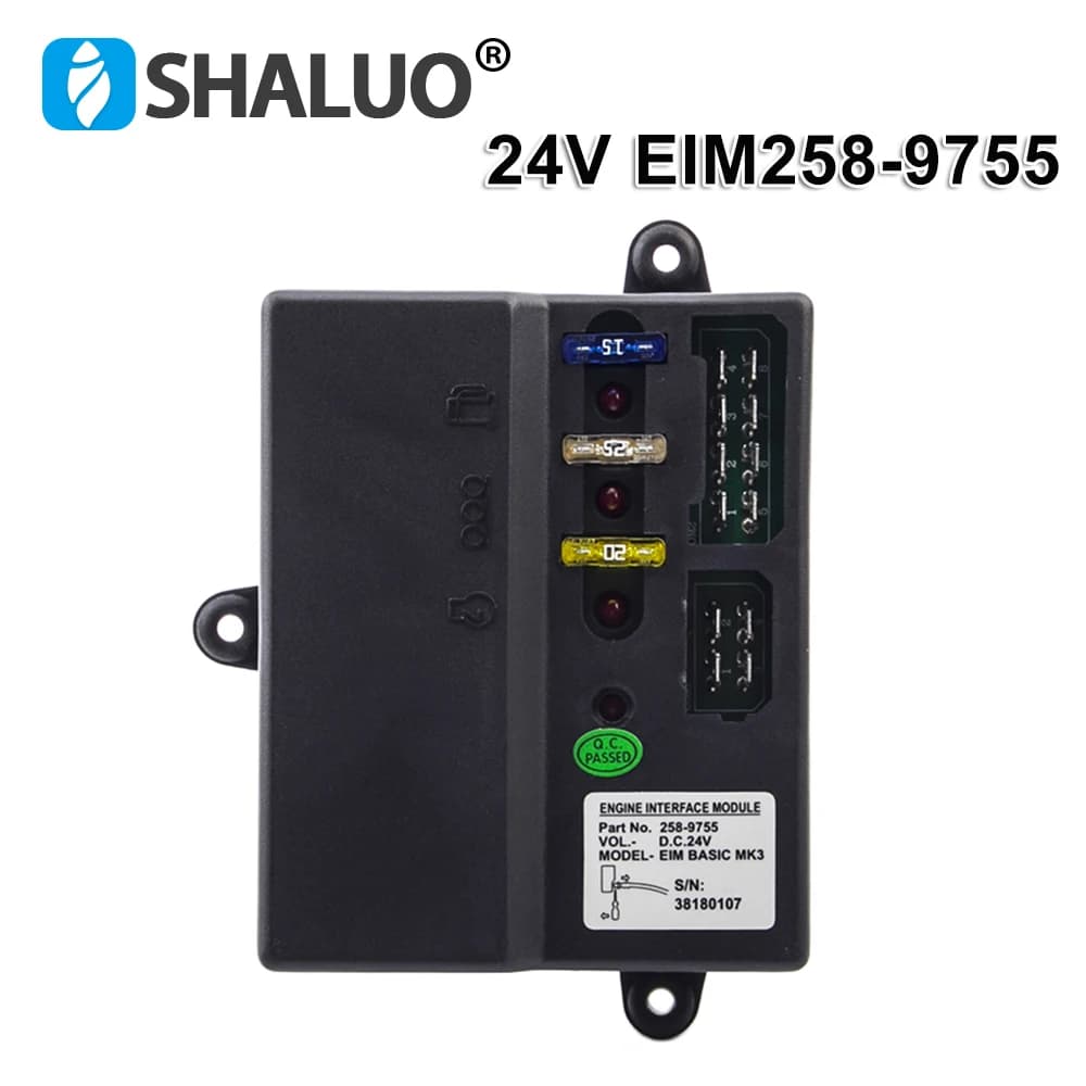 Engine Interface Module EIM BASIC MK3 258-9753 258-9754 Diesel Generator Speed Controller Engine Motor Charge Regulator 258-9755