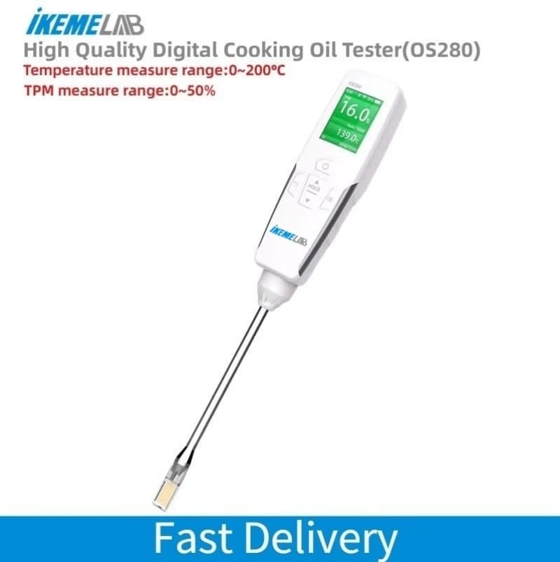 IKEME Laboratory Cooking Oil Tester Cooking Oil Quality Tester Tool Food Oil Testing and Analysis Instruments TPM Values Device
