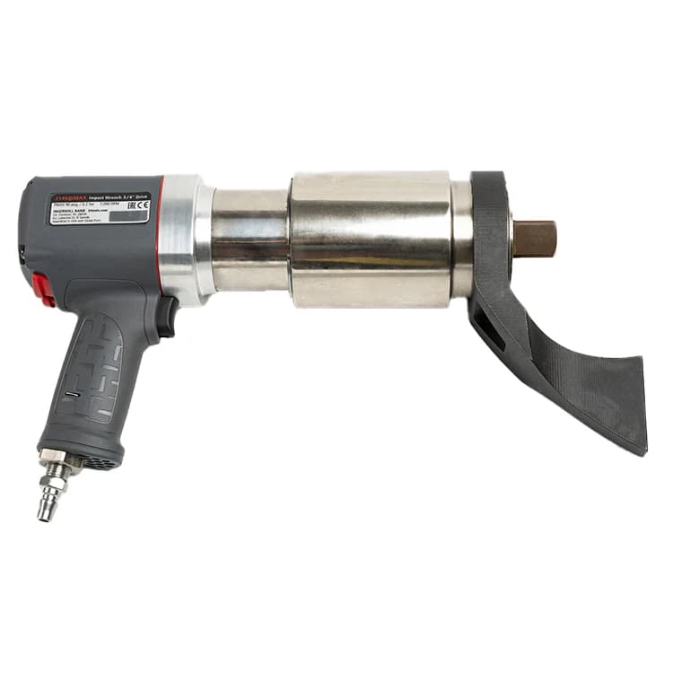 Digital control high accuracy adjustable fixed value 4000 n.m high torque air impact wrench