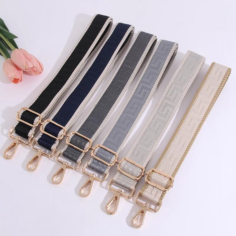 Women Handbag Wide 3.8cm Belt Shoulder Crossbody Bag Strap Replacement Adjustable Strap Bag Part Accessory  bag accessories