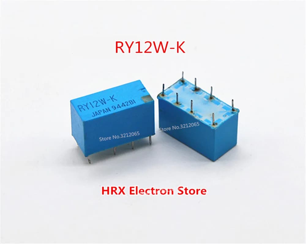 10PCS/LOT Relay RY5W-K 5V RY12W-K 12V RY24W-K 24V 1A 8PIN New Original