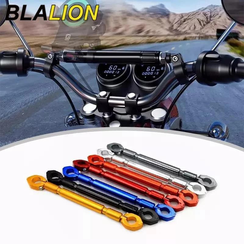 BLALION Motorcycle Handlebar Handle Grip Adjustable Crossbar Balance Bracket Regulator Steering Wheel Reinforce 22mmReplacement