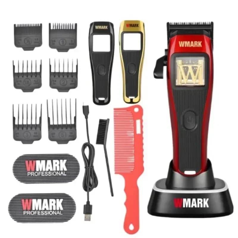 New Electric Hair Trimmer WMARK NG-X1 NG-X1 POLAR MAGLEV HIGH SPEED HAIR CLIPPER Trimmer, DLC Powder Metallurgy T-style Blade