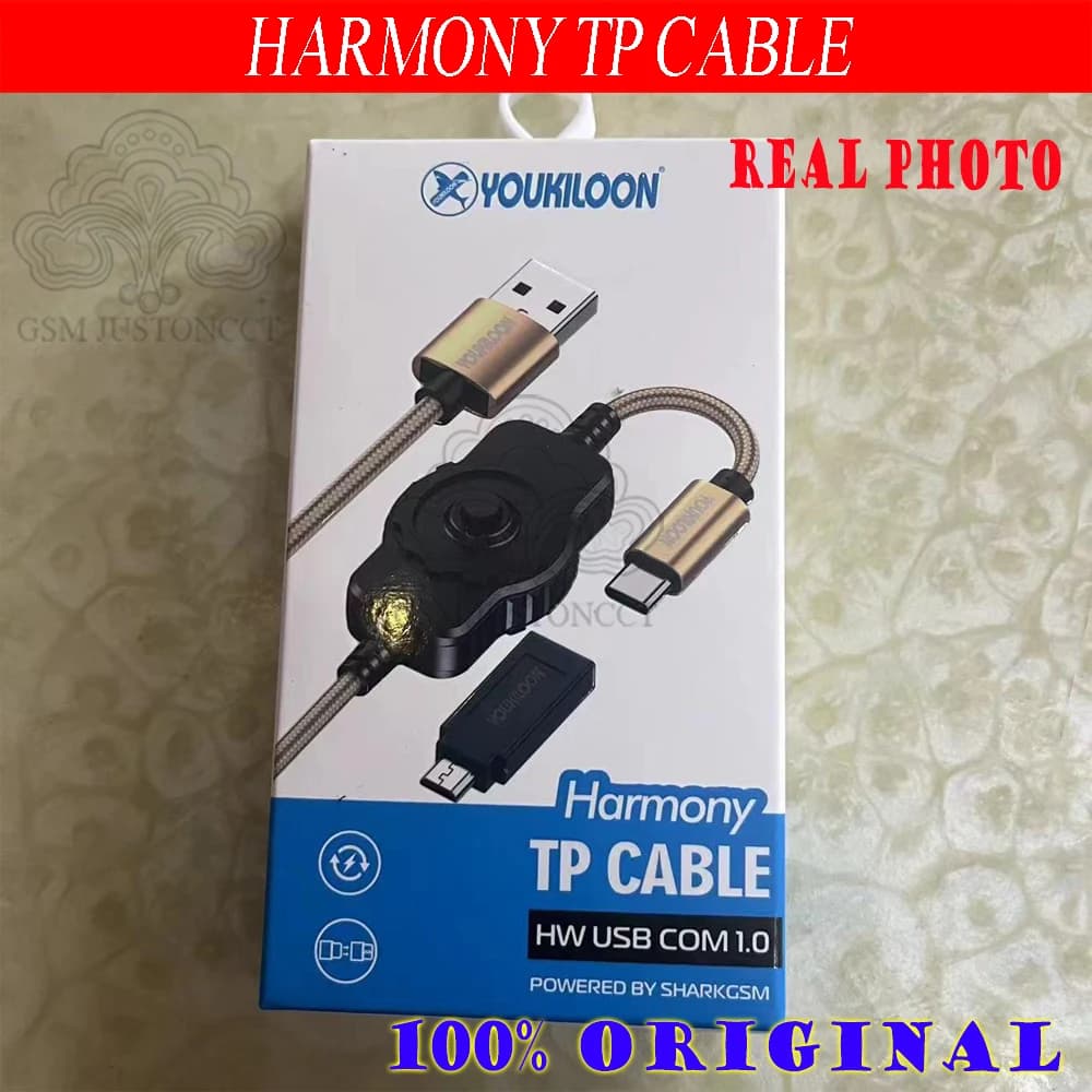 Harmony TP Cable / Harmony Test Point cables + HW USB COM 1.0 Adapter for Huawei HarmonyOS for chimera pro tool dongle