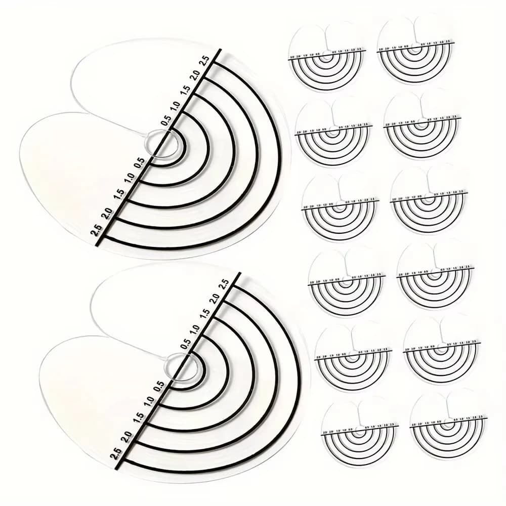 10 Pieces Hair Extension Wig Tools Round Heat Protector for Hair Extensions High Quality Clear Fusion Adhesive Protector