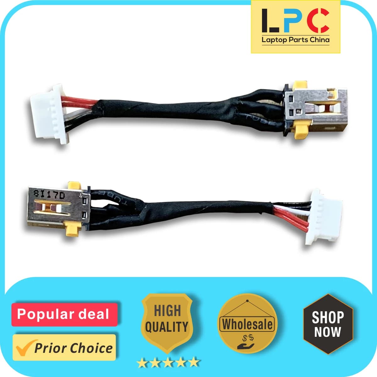 For Acer Aspire Vero AV14-51 DC Power Jack with Cable Charging Port Socket Connector Cable New