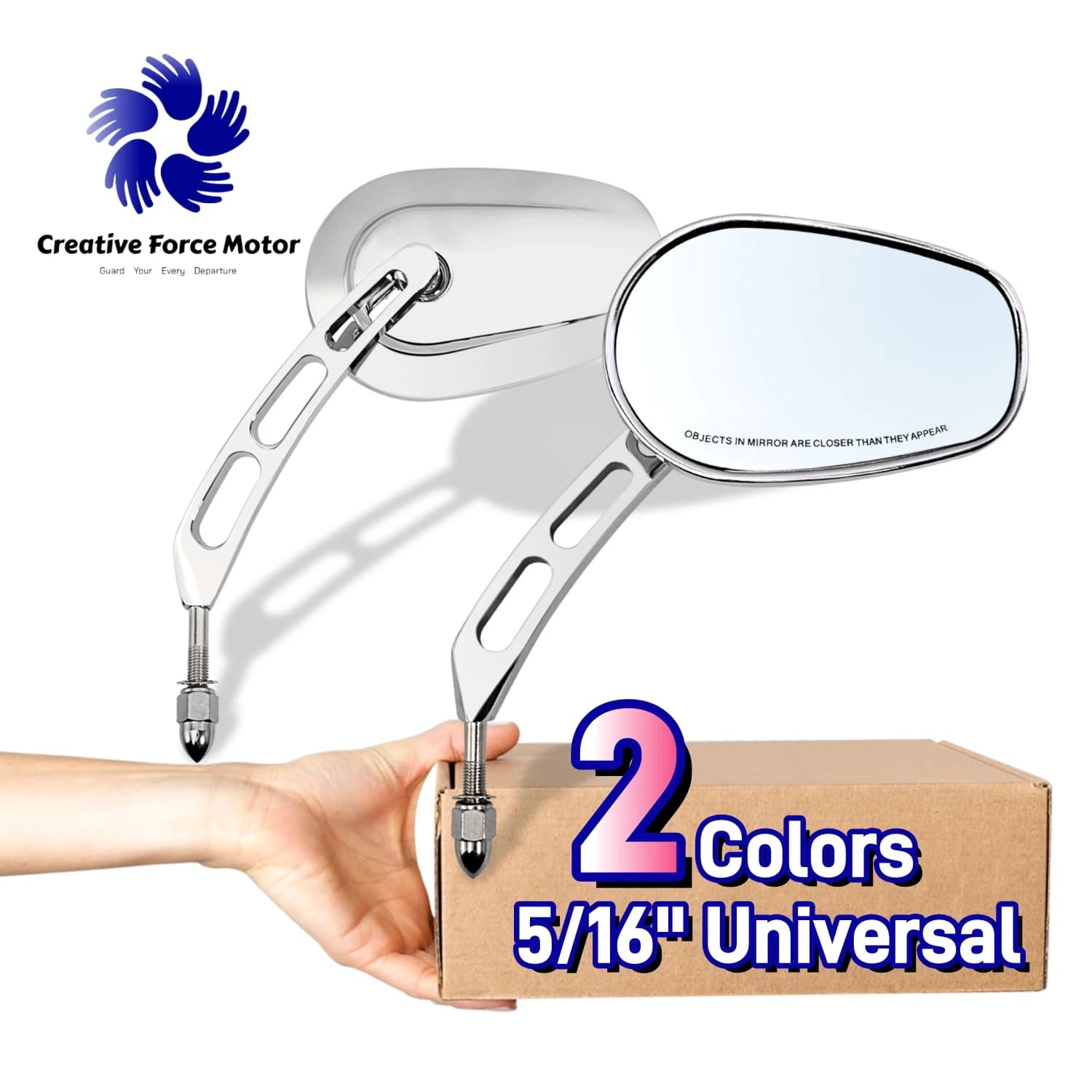 8MM Motorcycles Mirrors Rear View Side Mirror For Harley Honda Davidson Touring 360° Road King Street Glide Sportster 1984-2024