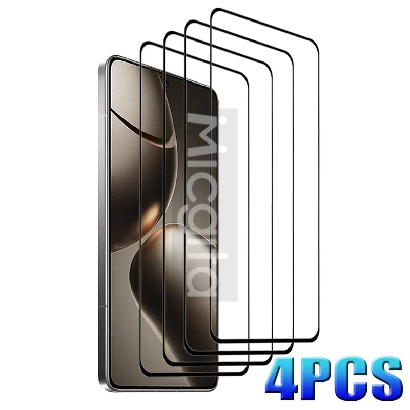 New 4PCS For Xiaomi 14T Pro For Xiaomi 14T Screen Protector Anti-Scratch Front Tempered Glass film