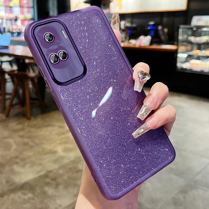 Luxury Bling Soft Silicone Glitter Paper Case For Honor 90Lite 90 200Lite 70 70Lite X6 X7 X8 X9 X7A X8A X8B X9A X9B Clear Cover