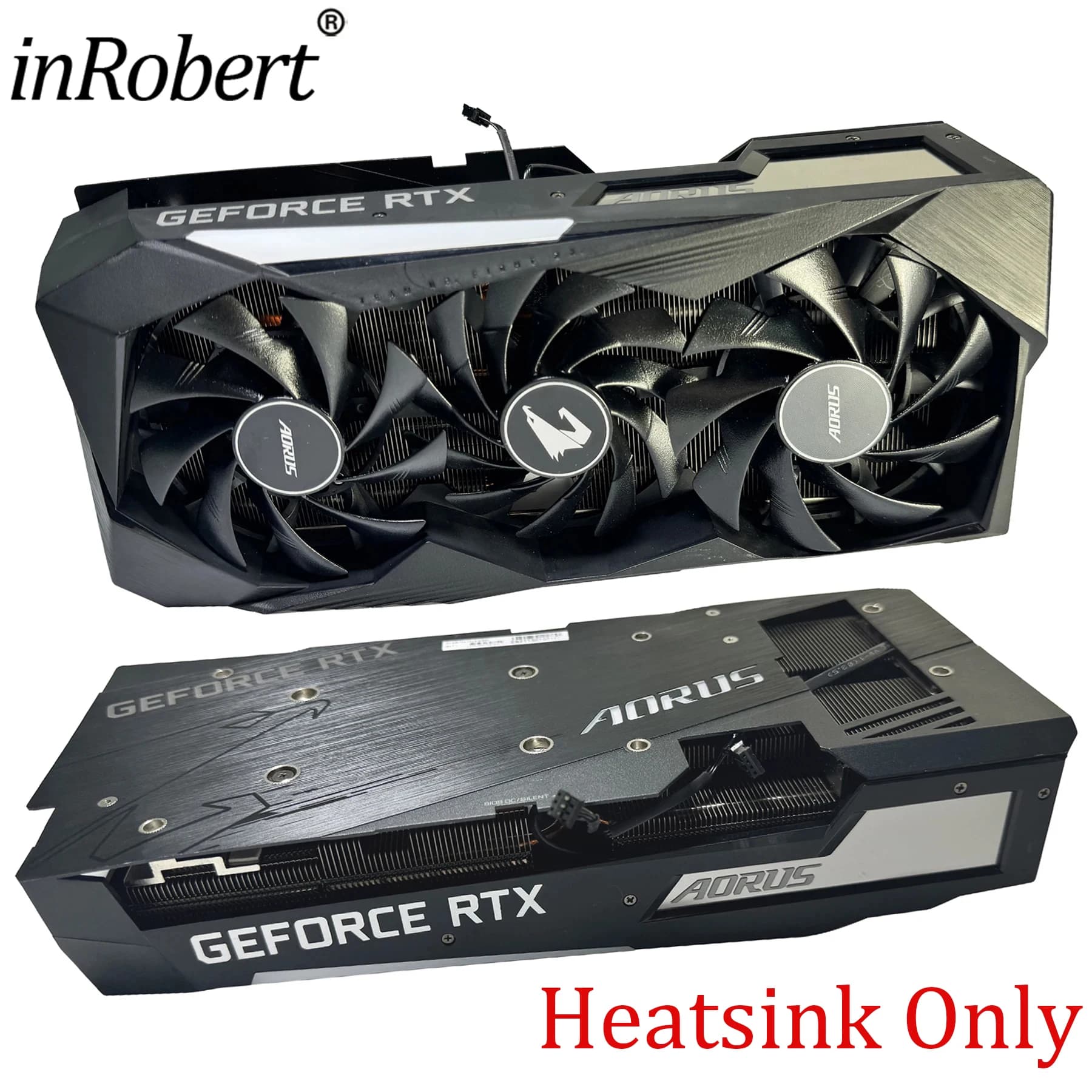 Original RTX3070 Vidoe Card Heatsink For Gigabyte AORUS GeForce RTX 3070 MASTER Replacement Graphics Card GPU Heat Sink