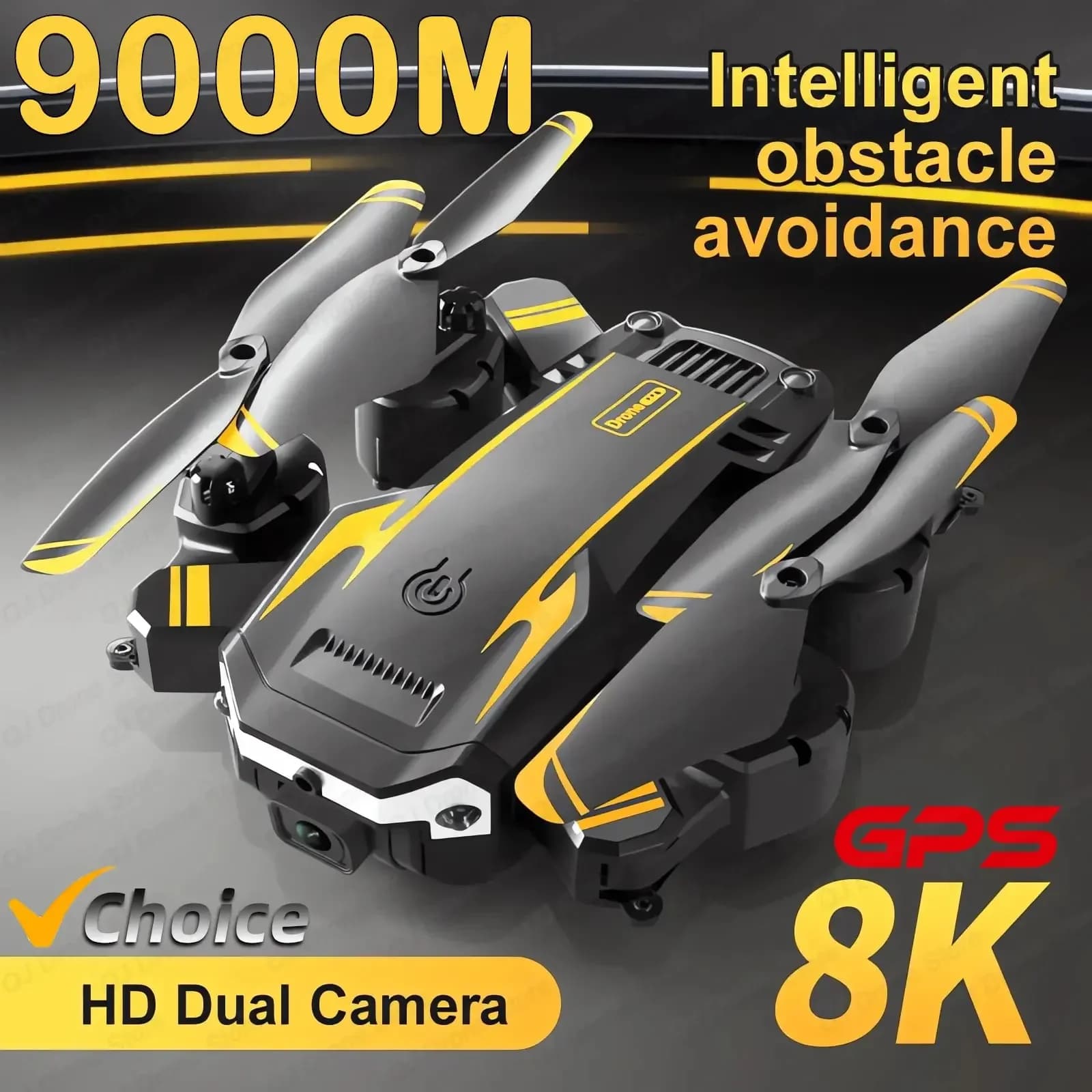 5000M New G6 Professional Foldable Quadcopter Aerial Drone S6 HD Camera GPS RC Helicopter FPV WIFI Obstacle Avoidance Toy Gifts