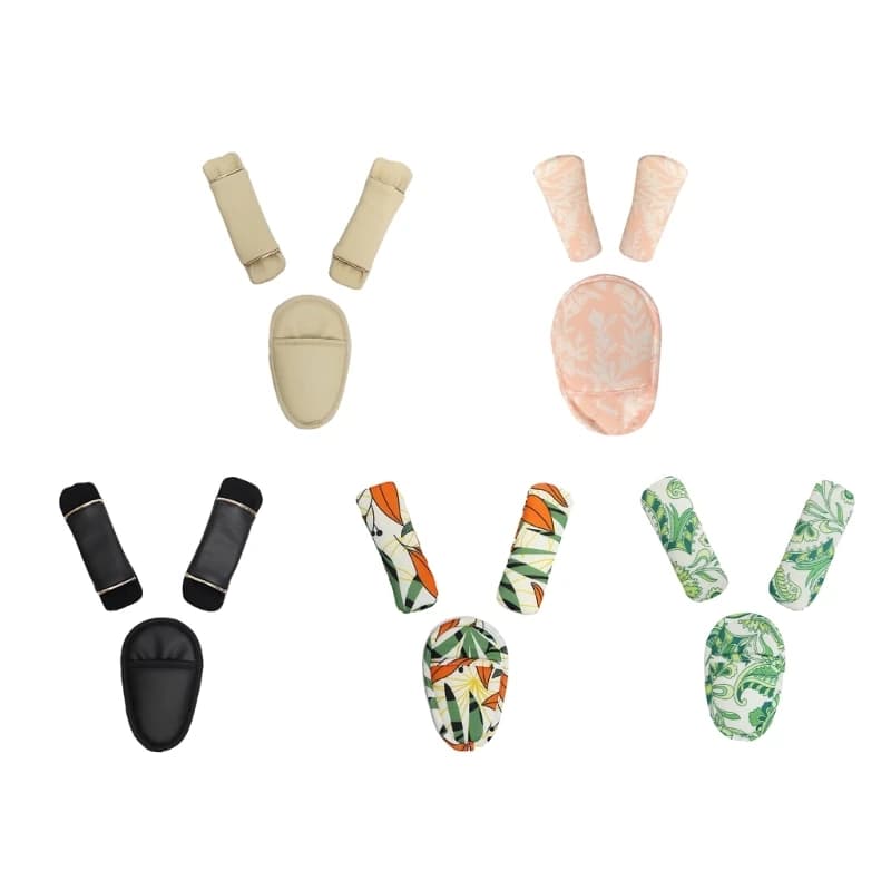 Luxurious Belt Cushions Safe & Comfortable Belt Pads Travel for Your Child W3JF