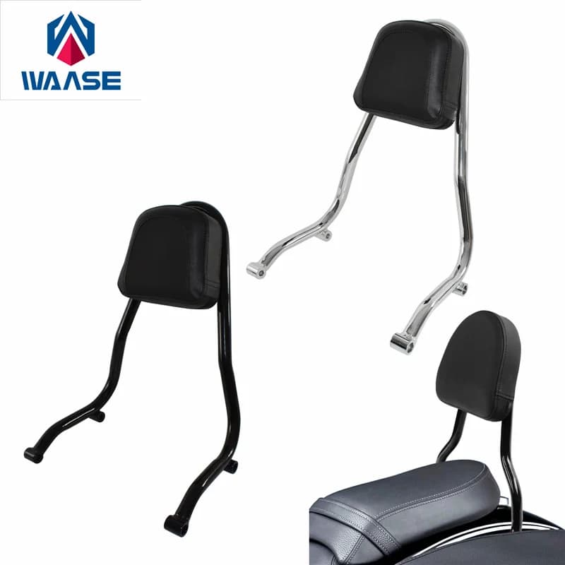 WAASE For BMW R18 R 18 R-18 Bikes 2020 2021 2022 2023 Sissy Bar Passenger Back Rest Mounting Hardware Backrest