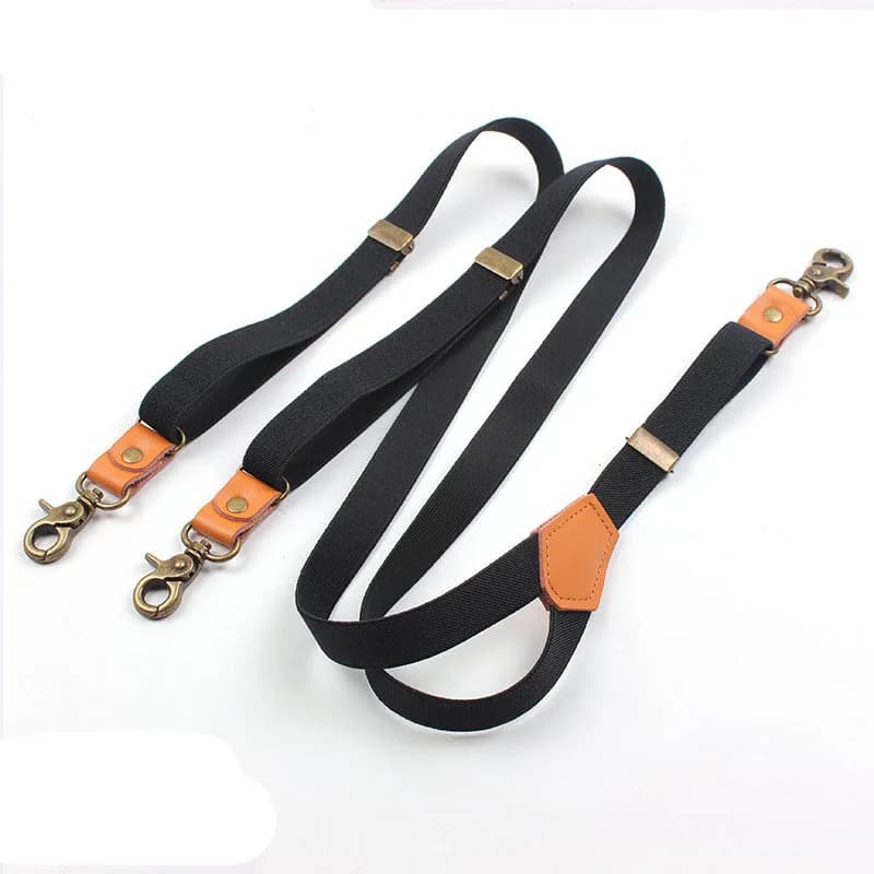 Vintage Men's Suspenders New 3 Hooks Suspenders Man For Pants Casual Mens Trouser Suspenders Fashion Adjustable Women's Braces