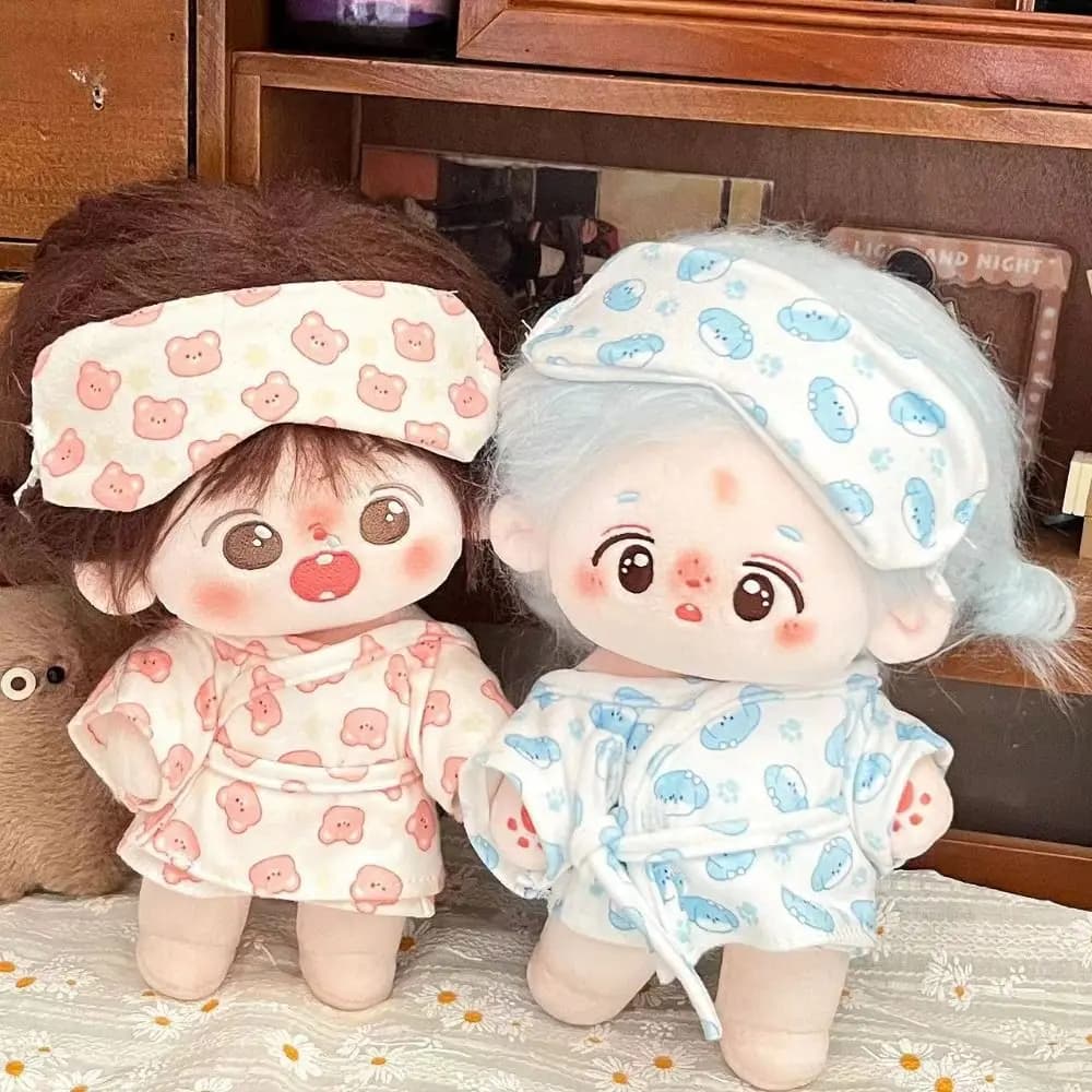 Fashion Cute Bunny Cotton Doll Clothes Cos Gift DIY Doll Accessories Handmade Doll Princess Dress