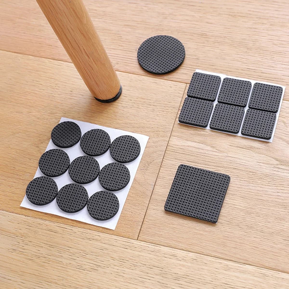 Furniture Leg Protector Pad Self-Adhesive Non-Slip Chair Leg Sofa Feet Mat DIY Anti-Skid Scratch Floor Protector Pads