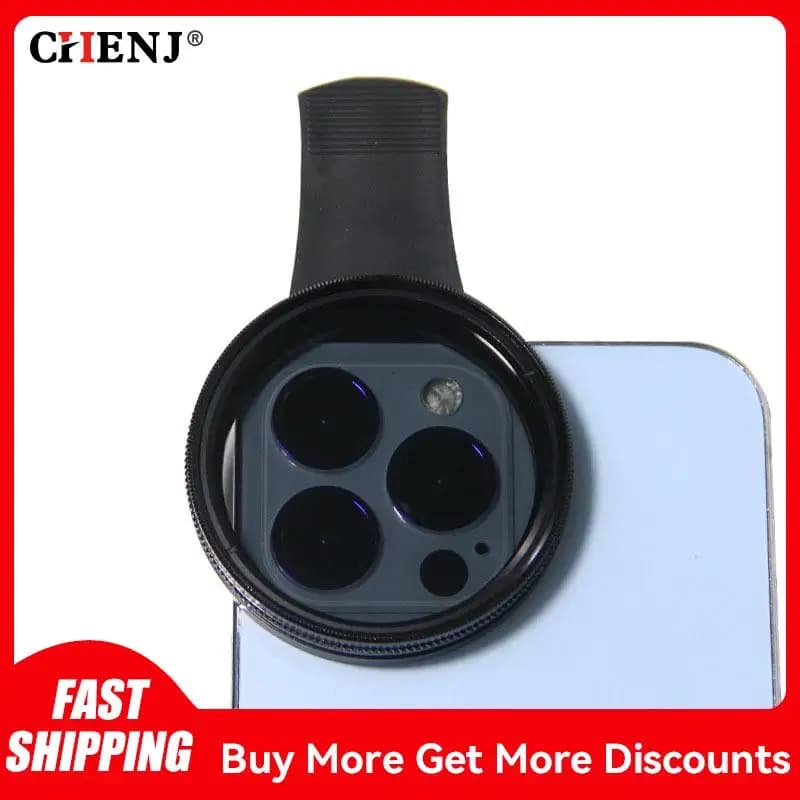 52MM Circular Universal Portable Polarizer Camera Lens CPL No Reflections Filter Professional For iPhone Mobile Phone Smartphone