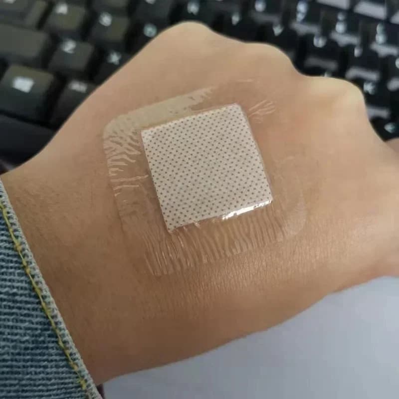 10PCS Hypoallergenic Non-woven Adhesive Wound Dressing Band Bandage Large Wound First Aid Outdoor 3.8cmX3.8cm