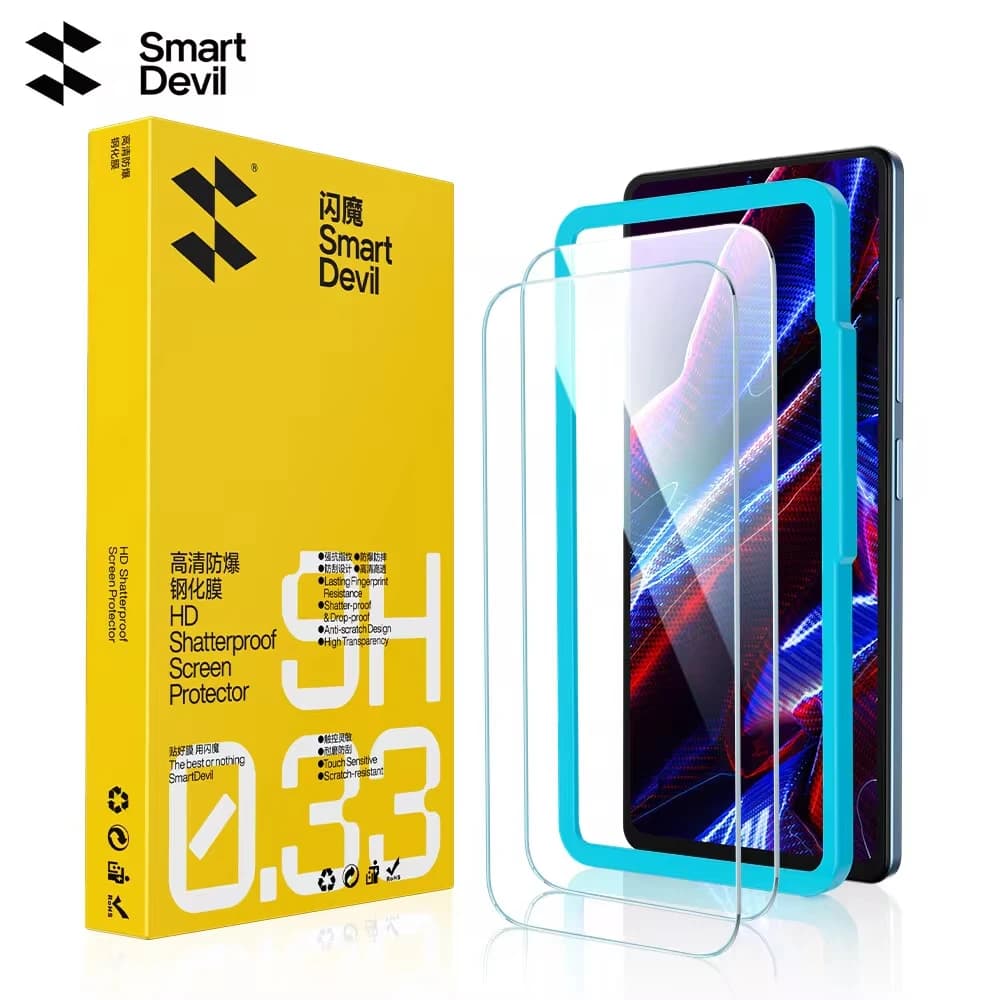 SmartDevil 2PCS Screen Protector for Xiaomi 17 15 13T 14T Redmi Note 15 Pro HD Tempered Glass Film for Redmi Note 13 Pro Note 14