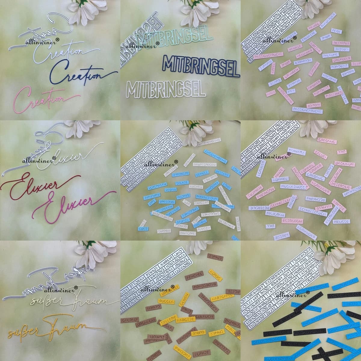 New alphabet series Metal Cutting Dies Stencils For DIY Scrapbooking Decorative Embossing Handcraft Die Cutting Template