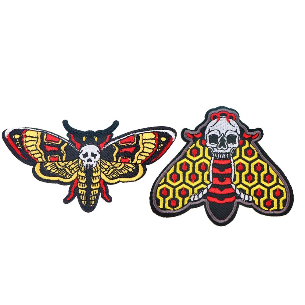 Halloween Horror Movies Fashion DIY Patch on Clothes Hat Bag Women Cute Fabric Patches Sew Exquisite Stickers Accessories