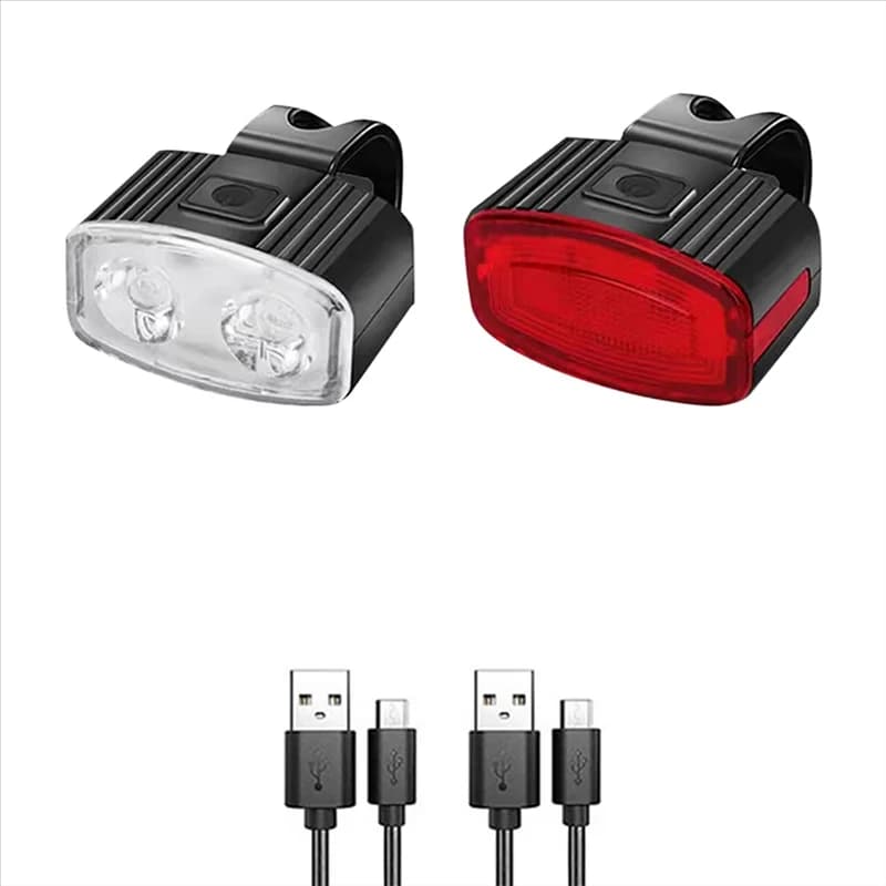 -A89Z USB Rechargeable Bike Light Set Cycling Flashlight For Road Cycling Flashlight For Road