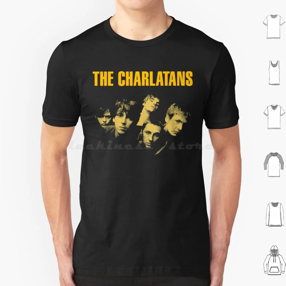 The Charlatans T Shirt Men Women Kids 6xl The Charlatans Sproston Green The Verve Richard Ashcroft Shed Shed Seven The