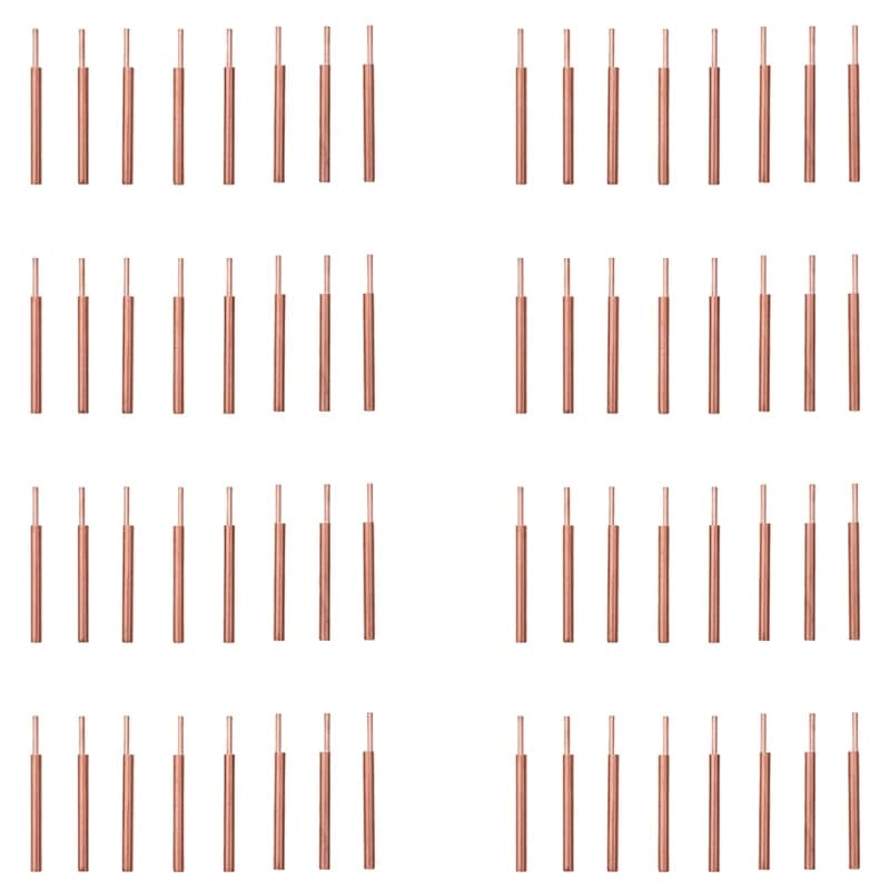 64PCS Welding Needle Aluminum Oxide 3Mm Eccentric Rod Welding Machine Welding Pen Brazing Battery Nickel Plate