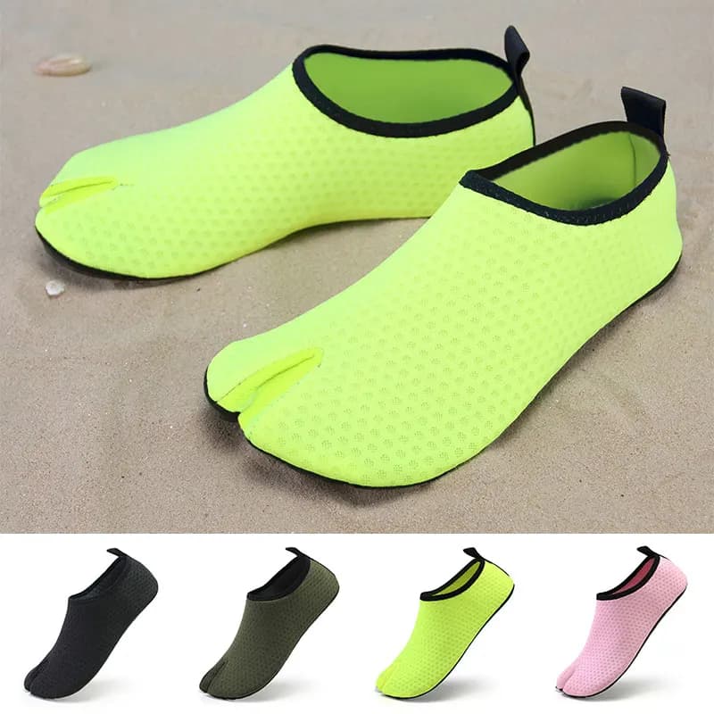 Men Women Water Shoes Outdoor Quick Drying Beach Sandals for Water Sport Swimming Walking Barefoot Mesh Yoga Size 35-49