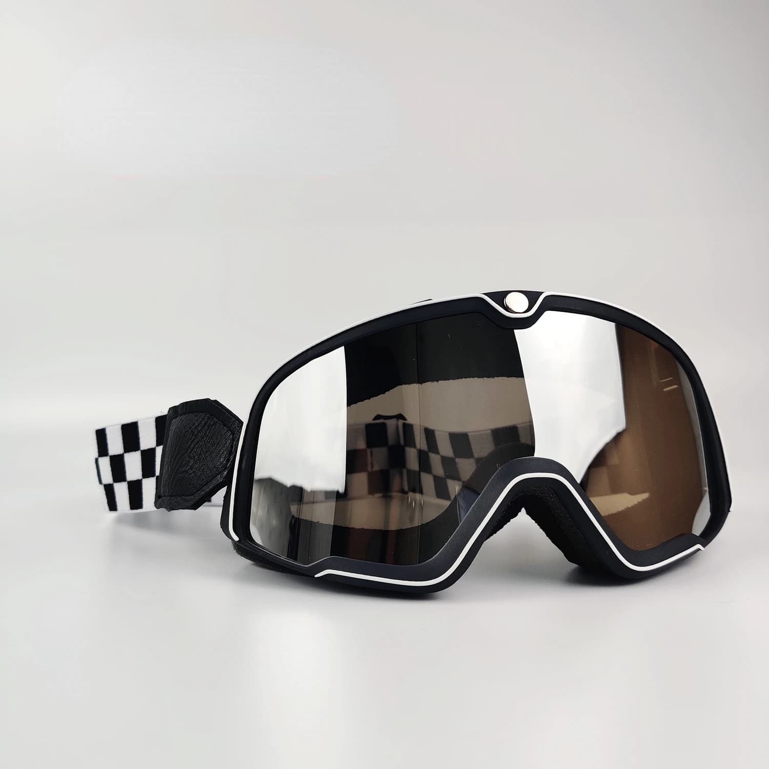 Retro Motorcycle Goggles Glasses Windproof Motocross Sunglasses Vintage Helmet Glasses Cycling Racing Cafe Racer