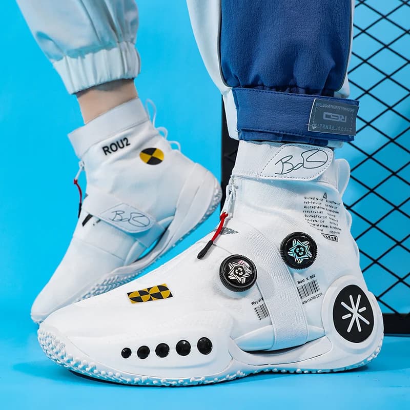 36-45# Youth High AnkleCasual Sport Footwear Men's And Women's shoes School Sports Training Basketball Shoes Running Shoes