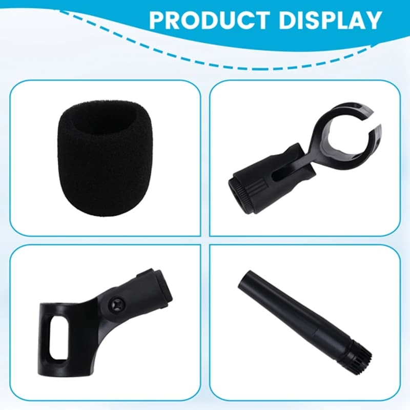 SM57 Mini Dynamic Microphone Stereo Studio Mic KTV Wired Handheld Mic Universal For Cell Phone PC Voice Recording