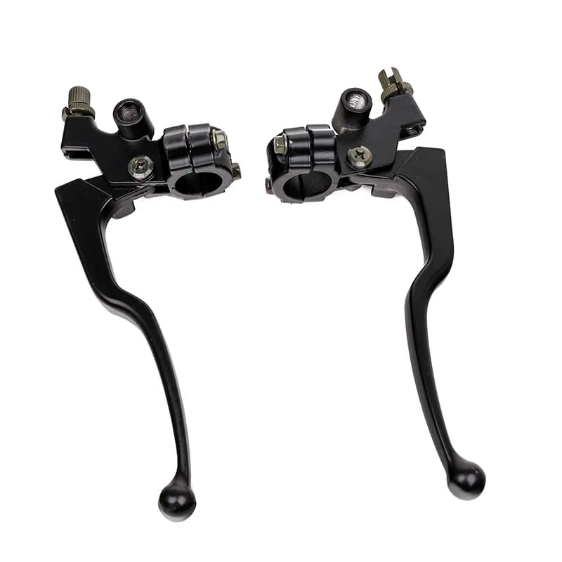 Black Aluminum alloy Handlebar Clutch Lever For Pit Dirt Bike Pitbike Motorcycle ATV Brake & Clutch Lever Cable Front Bra