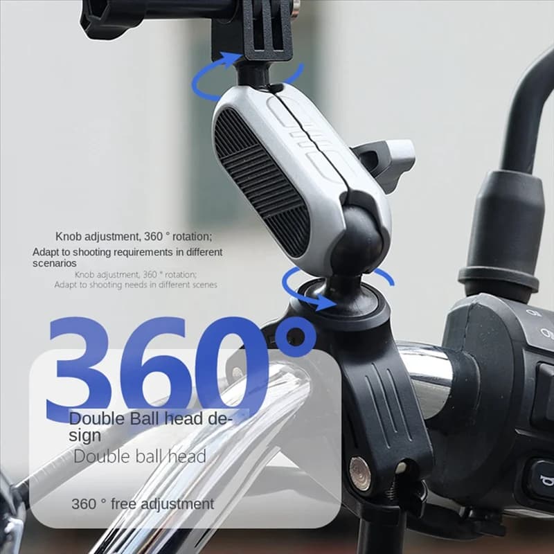 For GoPro 11 10 9 8 Motorcycle Accessories Camera Mount Handlebar Mount Bike Mount for Insta360 DJI OSMO Action