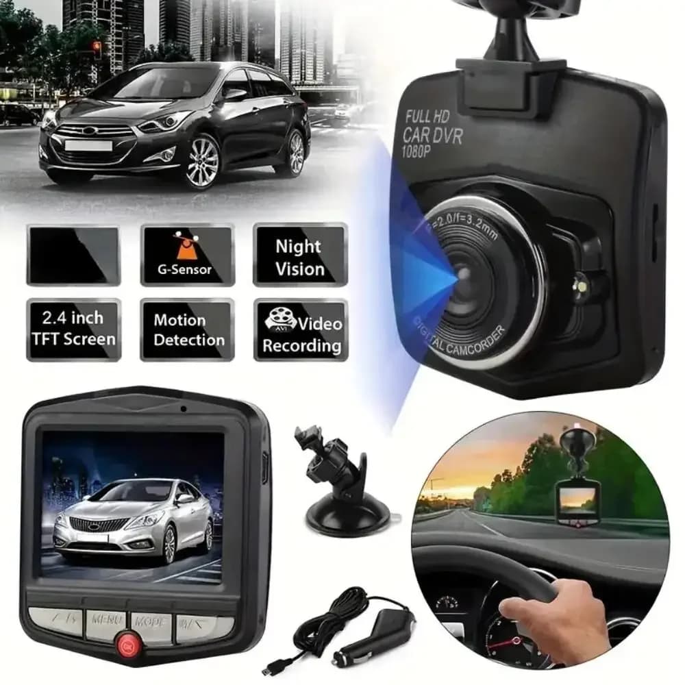 Car Camera HD 1080P Dashcam DVR Recorder Dash Cam Car DVR Auto Rear View Camera Vehical  Cam of Mirror Recorder