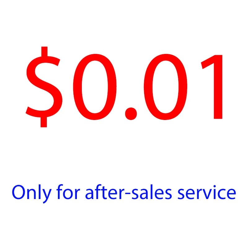 Only for after-sales service