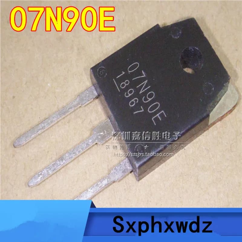 5PCS 07N90E 07N90G FMH07N90E 7A 900V TO-3P new original Power MOSFET transistor