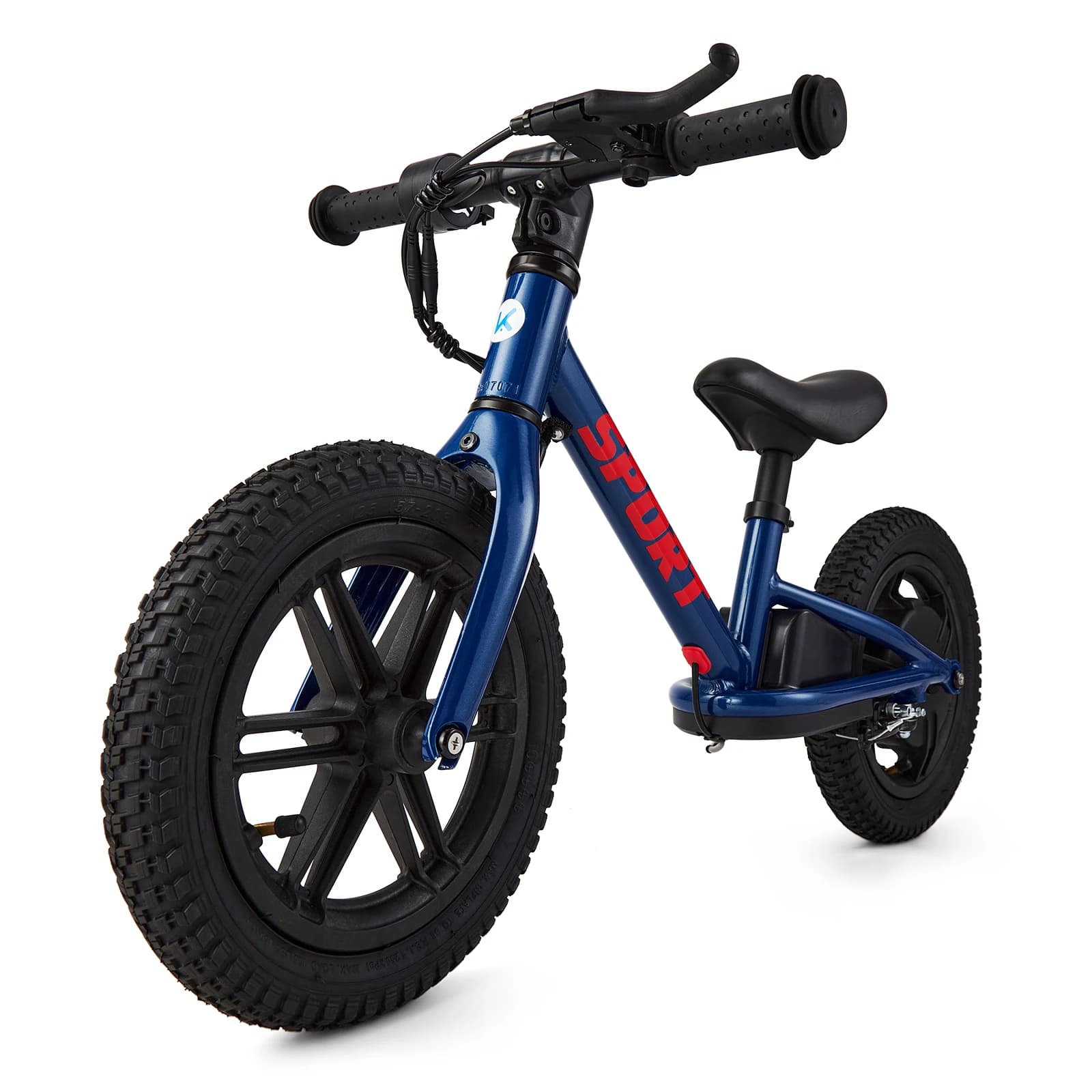 Children's Power-Assisted Bicycle, Children's Balance Bike, Adjustable seat, Adjustable Speed, Suitable for 3-5 Years
