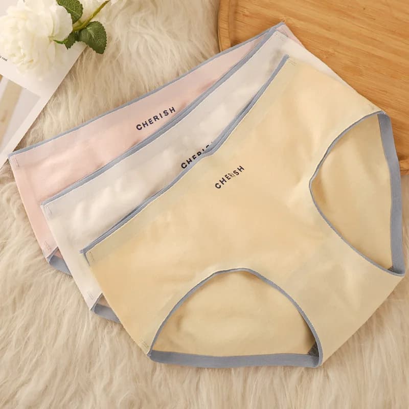1PCS Women's Cotton Panties Sexy Lingerie Female Soft Underwear For Girls Ladies Underpants Briefs Woman's Panty