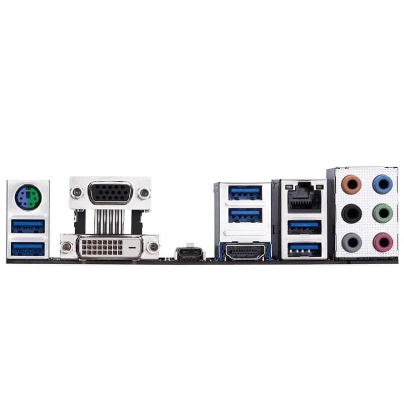 I/O IO Shield Back Plate Blende Baffle for GIGABYTE Z270M-D3H Bezel Baffle Blank