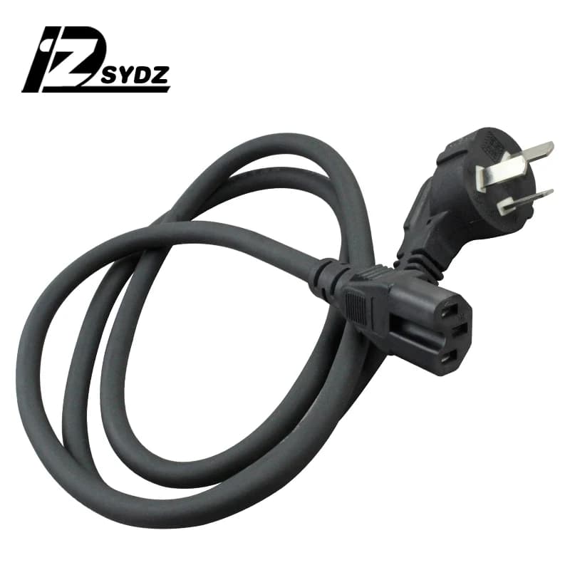 Multi-purpose three-hole power cord pure copper 1.5 square rice cooker electric kettle electric hot pot printer boxed