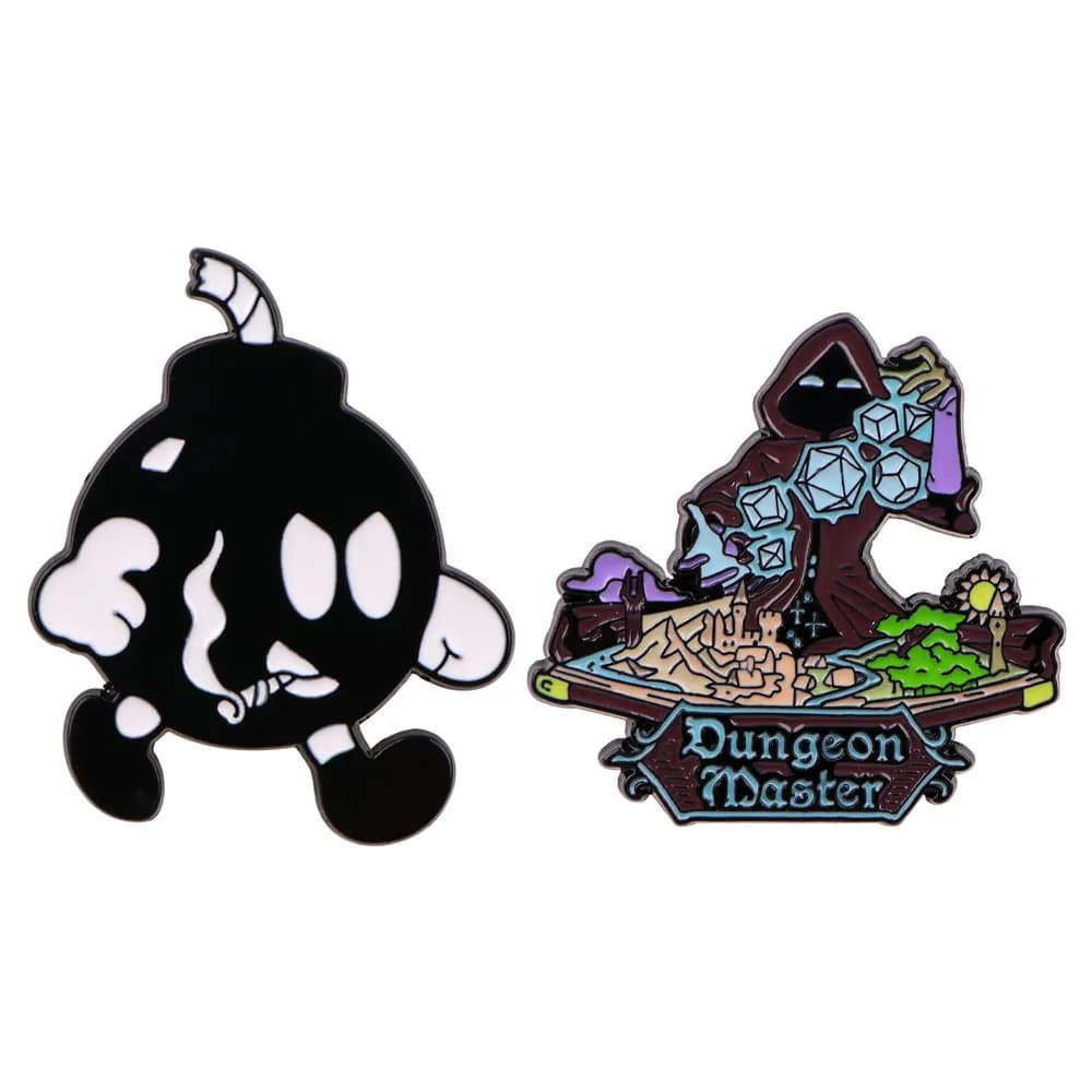 Game Jewelry Pins for Backpacks Lapel Enamel Pins and Brooches Badge Bags Backpack Decoration Friend Kid for Gifts