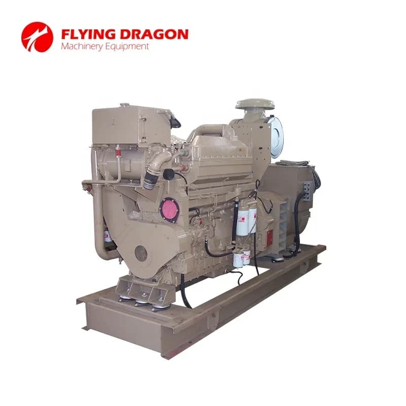 250kw 260KW 270KW 300KW 4 cylinder Cummins engine marine d i e s e l generator price