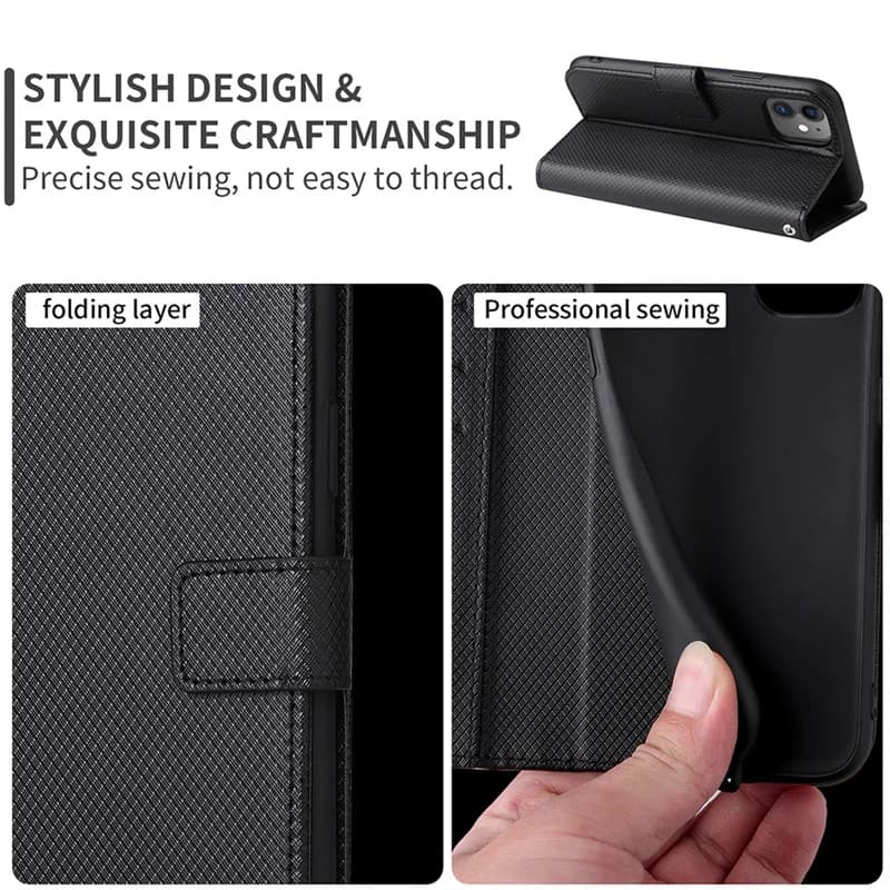 Suitable For Motorola Moto G85 5G diamond Wallet magnetism Luxury Leather for Moto S50 Neo 5G Phone Bags case