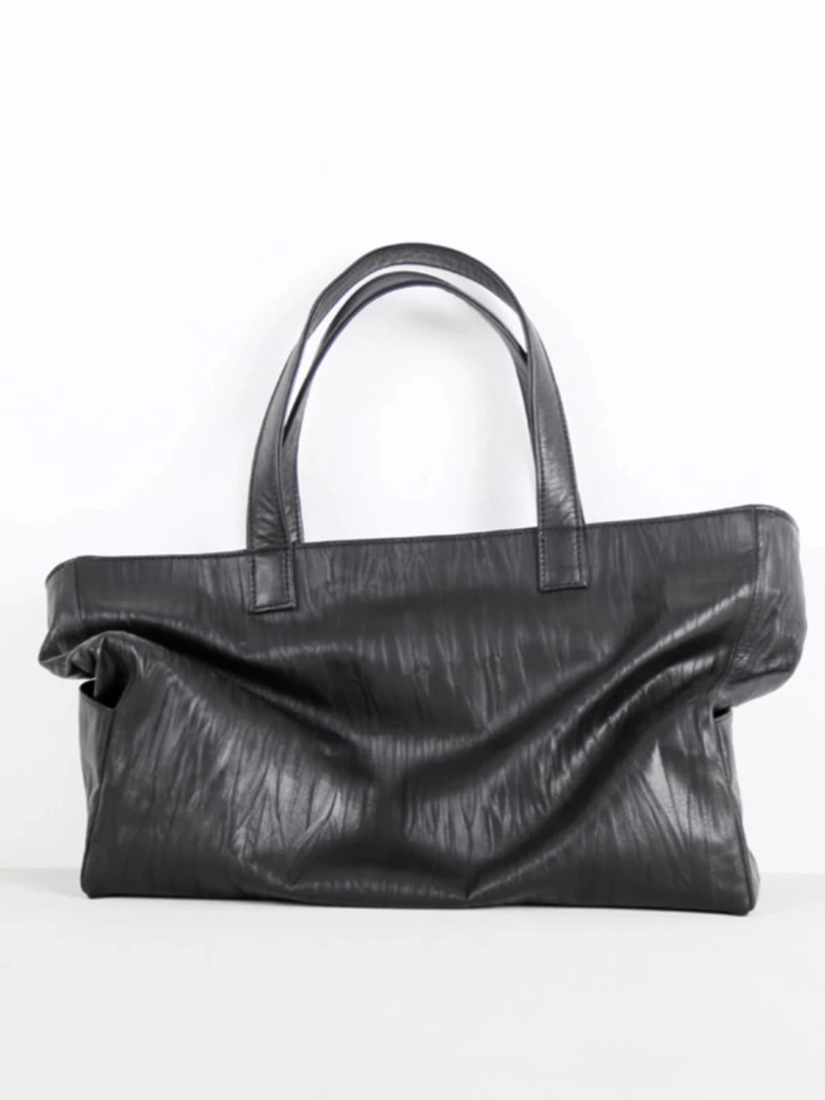 Luxury Shoulder Bag Genuine Leather Handmade Cowhide Totes Bags Unisex Casual Big Capacity Handbag
