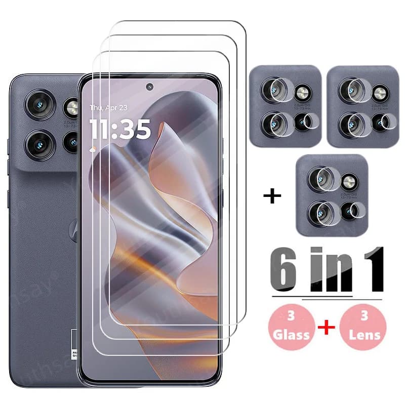 Full Gule Glass For Motorola Edge 50 Neo Tempered Glass Moto Edge 50 Neo Screen Protector Phone Lens Film Motorola Edge 50 Neo