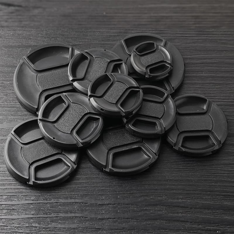 1PC Camera Lens Cap High-quality 40.5mm 49mm 52mm 55mm 58mm 62mm 67mm 72mm 77mm 82mm Snap on Front Lens Cap for Camera