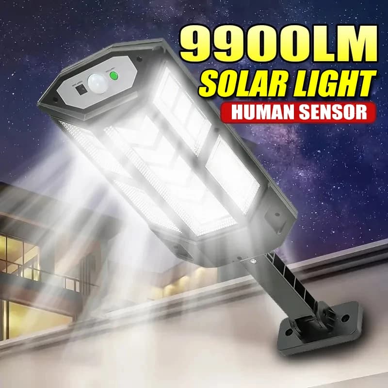 9900LM Solar LED Lights Outdoor Solar Lamp Of Motion Sensor 3 Mode Waterproof IP65 Solar Garden Light Street Yard Lantern